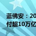 蓝佛安：2024年中央财政安排对地方转移支付超10万亿元