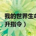 我的世界生命提升指令大全（我的世界生命提升指令）