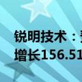 锐明技术：预计2024年前三季度净利润同比增长156.51%至181.09%