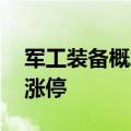 军工装备概念盘初拉升 北方长龙、长城军工涨停