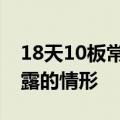 18天10板常山北明：不存在违反信息公平披露的情形