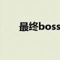 最终boss维迦炫彩（最终boss维迦）