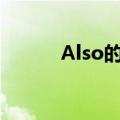 Also的位置用法（also的位置）