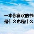 一本你喜欢的书就是什么也是什么仿写（一本你喜欢的书就是什么也是什么）