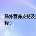 肠外营养支持及完全胃肠外营养名词解释（肠外营养名词解释）